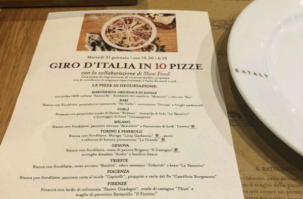 Giro d&#039;Italia in 10 pizze