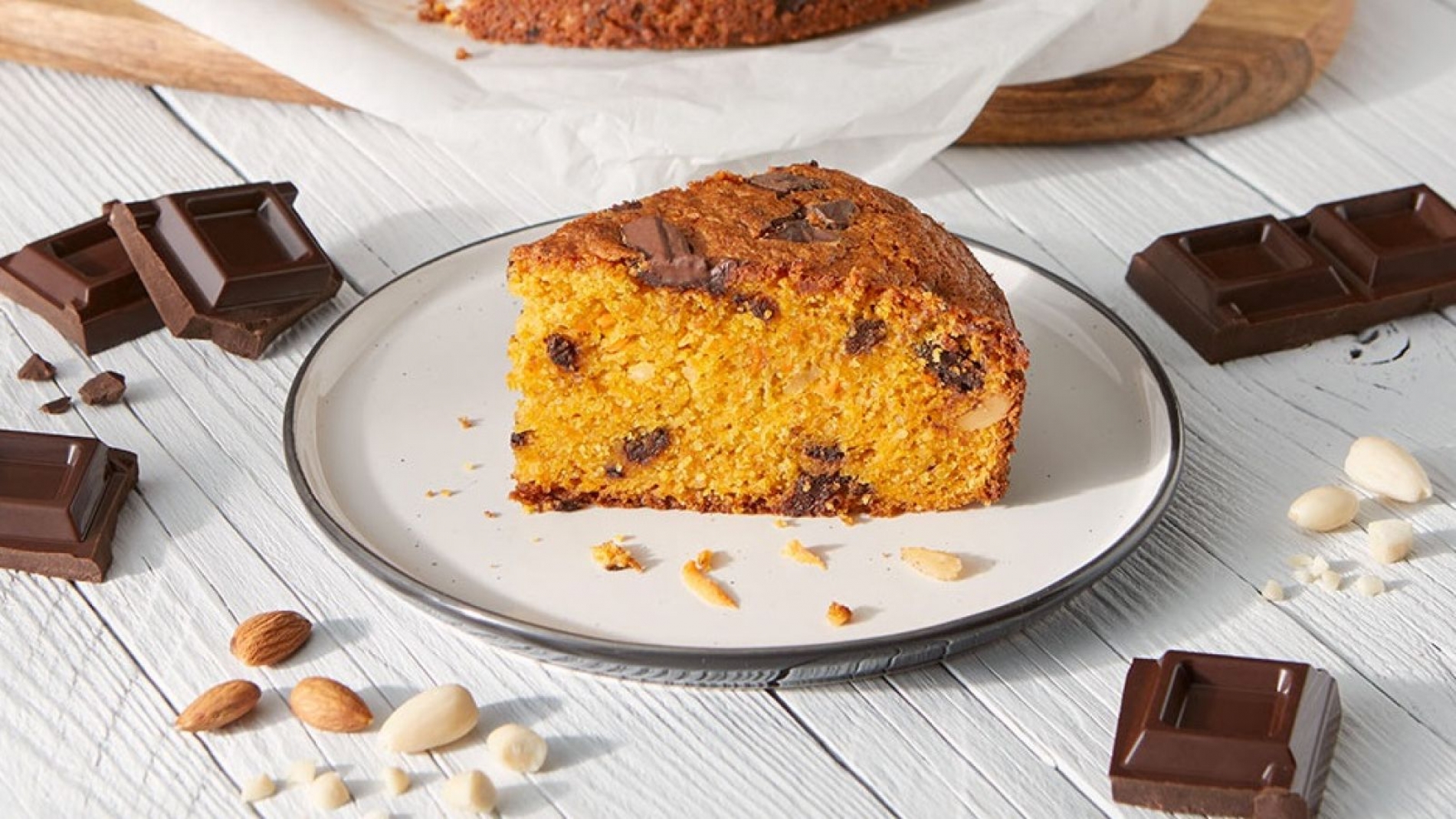 torta carote e cioccolato