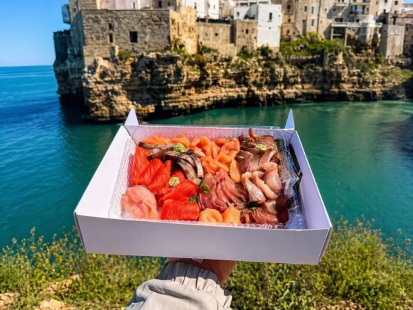 Mortadella e prosciutto di pesce: a Polignano la macelleria di mare che sorprende | Gambero Rosso